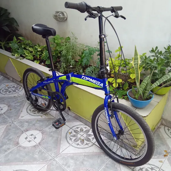 Bicicleta Plegable Topmega Rod 20,urbana ,paseo  Impecable!!