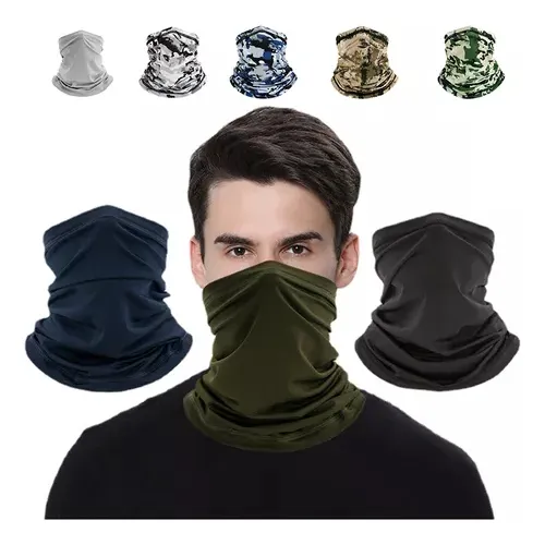 Bandana Con Costura - Máscara Cubre Cuello Buff Bandana