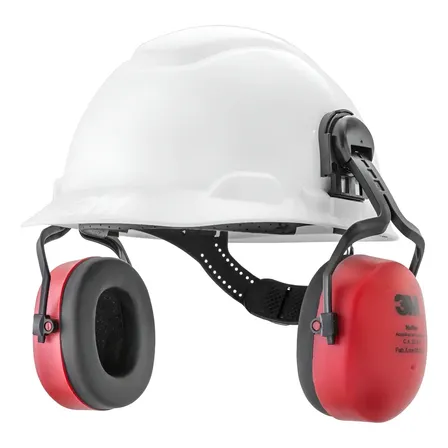 Capacete Segurança 3m H700 Kit 2x1 Abafador Ruídos Muffler