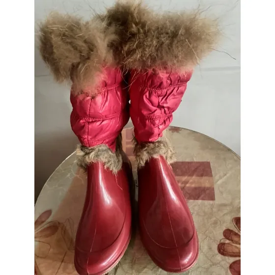 Botas  Ideales Para La Lluvia, Material  Resistente Al Agua