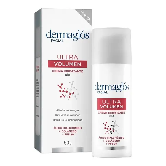 Dermaglos Facial Ultra Volumen Crema Hidratante De Día 50g