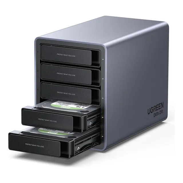 Ugreen Carcasa Ssd 5 Bahas 2.5 3.5sata 5gbps 100tb Caja Disc