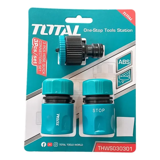 Juego De Conectores Rapidos 1/2  3 Piezas Total