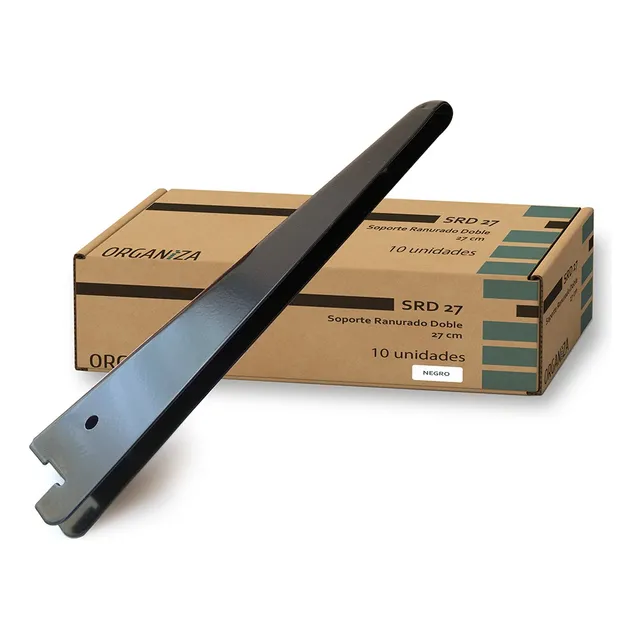 Set Pack 10 Mensulas Soportes Graduables Doble  27cm Ducasse