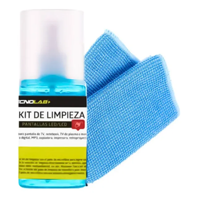 Kit De Limpieza Tecnolab Tl306 Universal Pantallas Led 120ml