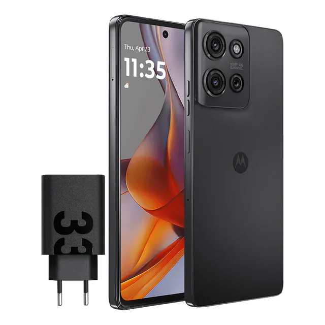 Motorola Moto G75 5g Dual Sim 256 Gb Negro 8 Gb RAM, Certificación Militar: Resiste impacto, Resiste altas temperaturas, IP68 Sumergible.