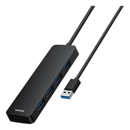 Hub Adaptador Usb-a 4 En 1 Baseus Usb 3.0 Cable 50 Cm