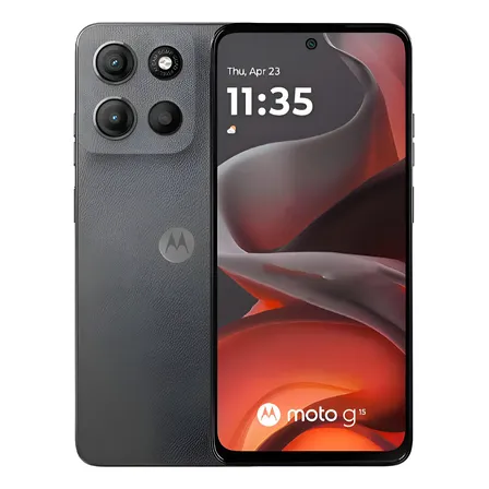 Teléfono Celular Motorola Moto G15 8gb Ram 256 Gb Nfc Gravity Grey Oscuro Gris Oscuro