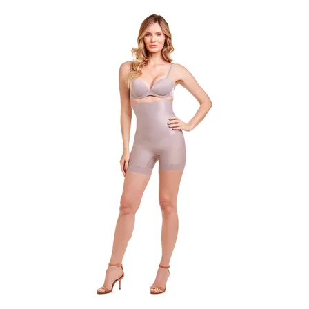 Bermuda Modeladora Feminina Boxer Lace Shades Lavanda Plié Tamanho G