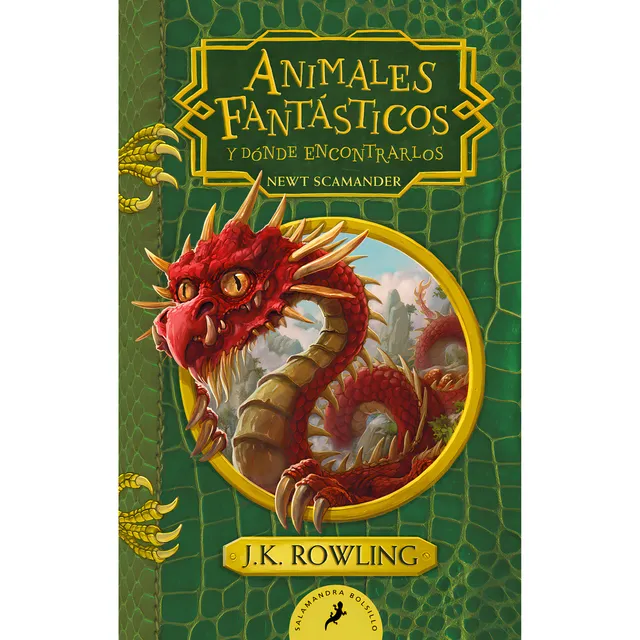 Animales Fantásticos Y Dónde Encontrarlos: No, De Rowling, J. K.. Serie Fuera De Colección, Vol. No. Editorial Salamandra Bolsillo, Tapa Blanda, Edición No En Español