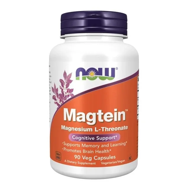 Original, Magtein Magnesium L-threonate Now, 2000 Mg, 90 Cap