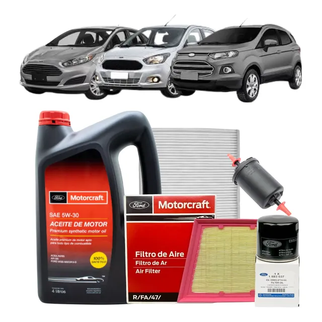 Kit Aceite Y Filtro Ford Ecosport Kinetic Original 12/20 1.6
