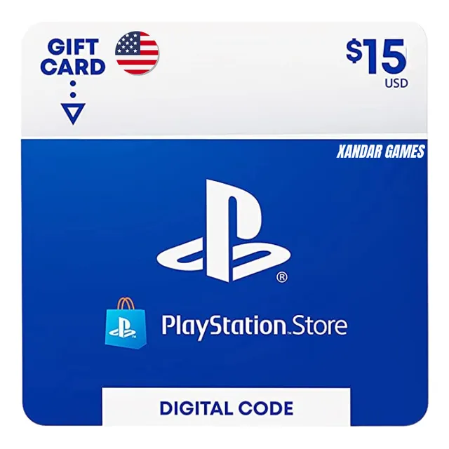 Tarjeta Psn 15$ Región Americana