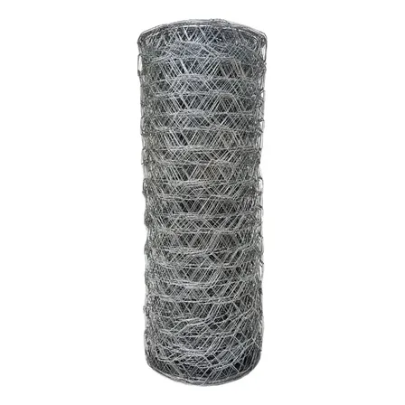 Tela Mangueirão Makrometal 0,80x50m Fio18 Porco Frete Grátis Prateado