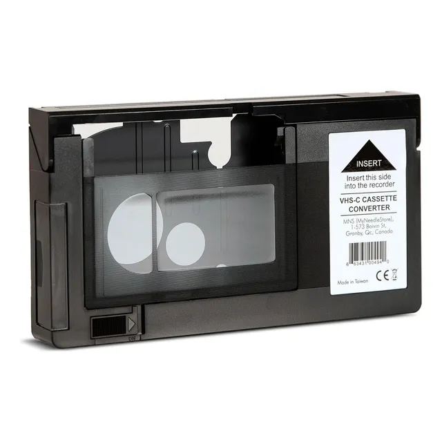 Adaptador De Casete My Needle Store Para Svhs Vhs-c A Vhs