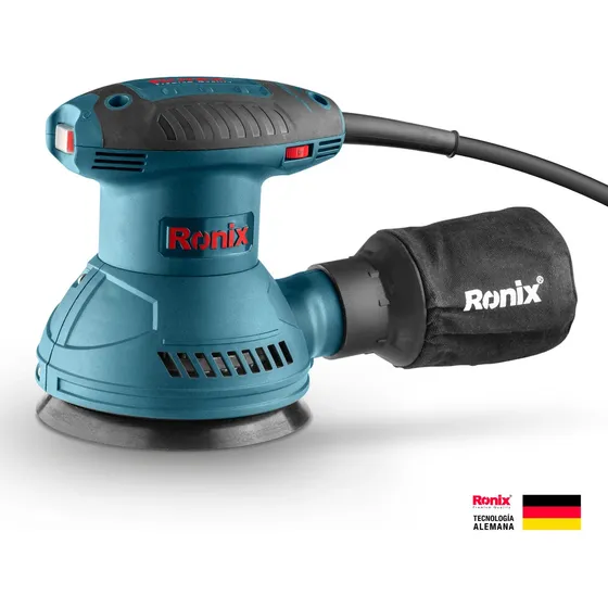 Lijadora Roto Orbital 320w Ronix Eléctrica Regulable 5 PuLG.