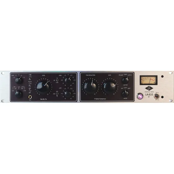 Universal Audio La610 Channel Strip Preamp Eq Compressor