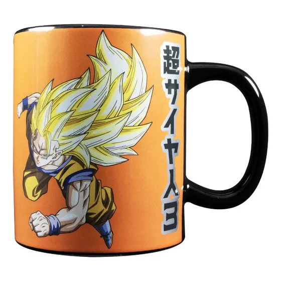 Taza Jumbo Dragon Ball Goku Fase 3 Super Saiyajin 567 Ml
