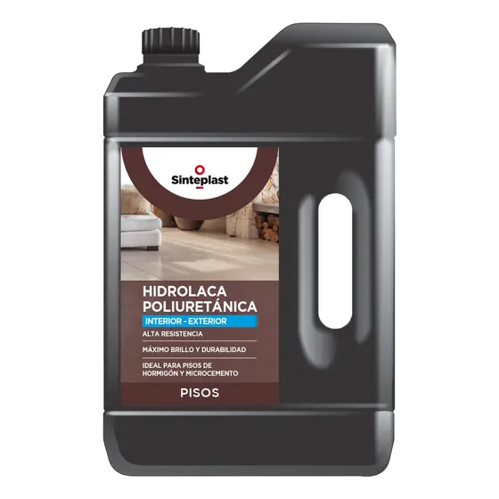 Hidrolaca Recufloor Laca Poliuretánica Al Agua 1l Sinteplast