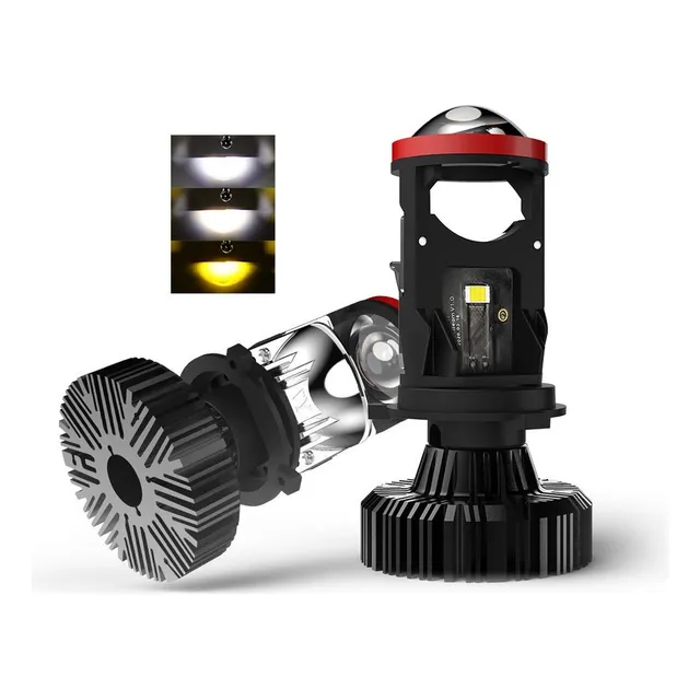 Zp H4 Ultra Super Par Y7s Mini Projetor Led Tricolor