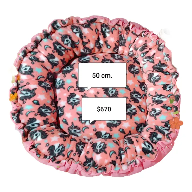 Cama Nido Ø 50cm Para Gatos Y Perros