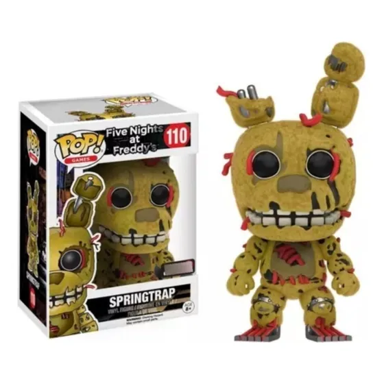 Funko Pop. Springtrap. Fnaf. #110 Muy Difícil De Conseguir