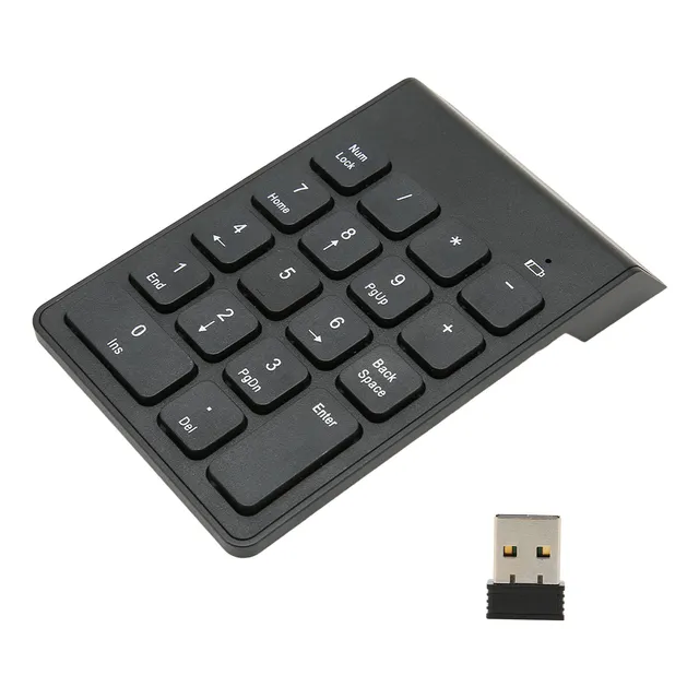 Mini Teclado Numérico Teclado Numérico Inalámbrico 2.4g