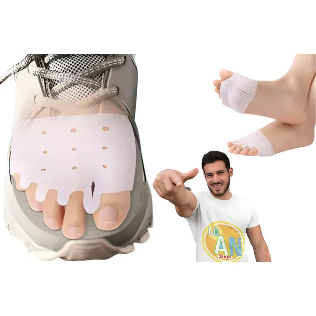 Separador Dedos Pie Silicona Hallux Valgus Dedos De Martillo