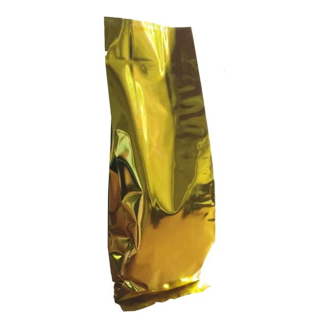 Bolsas Metalizadas O Aluminizadas Doradas 250 G Para Café 