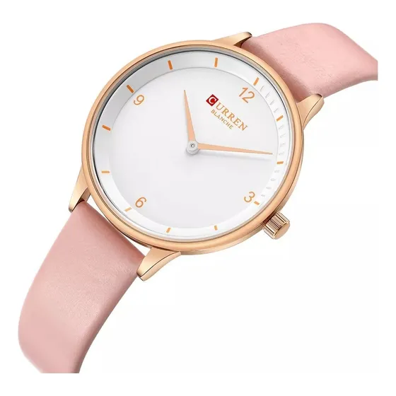 Reloj Curren C9039 Mujer Negro Silicona Velcro