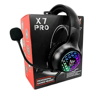 Audífonos Onikuma X7 Gamer  Rgb Alámbricos