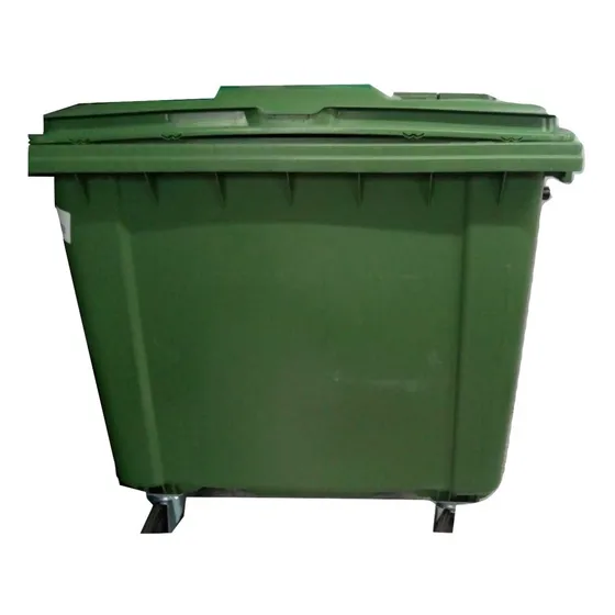 Contenedor  1100 Litros Con Ruedas Gran Oferta Verde Y Negro