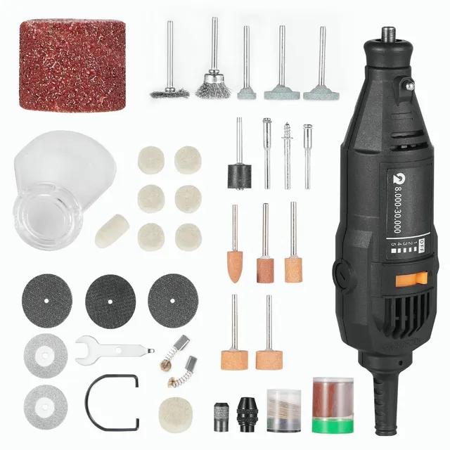 Mini Taladro Mototool,130w Con Accesorio Para Dremmel