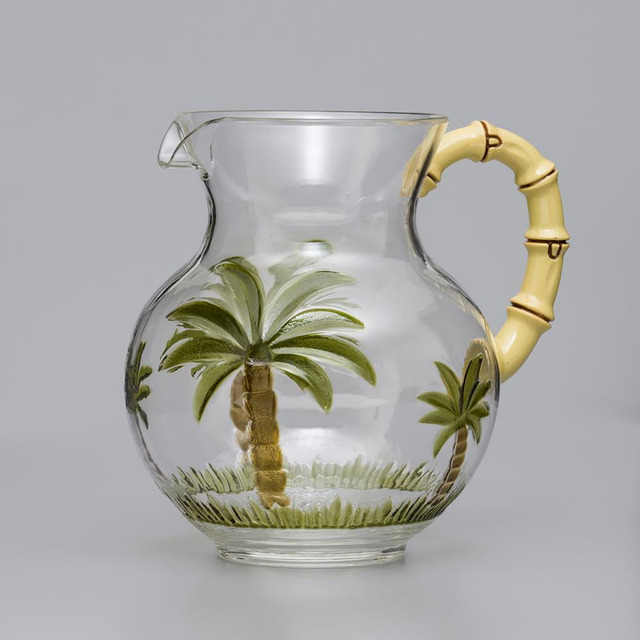 Jarra De Acrílico Palm Tree 2,8l Com Alça - Wolff Jarra De Acrílico Palm Tree 2,8l Com Alça - Wolff
