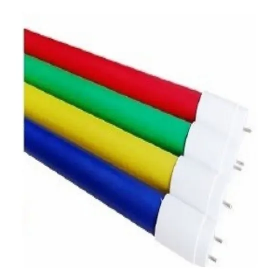 Tubo Led Fluorescente De Colores Variados De 25w 1,2metros