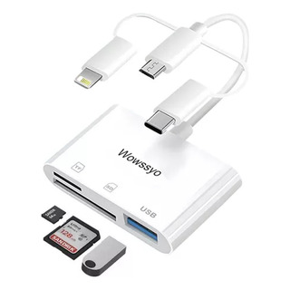 Adaptador Hub Usb C Otg Lector Para iPhone / iPad / Para Mac Adaptador Hub Usb C Otg Lector Para iPhone / iPad / Para Mac