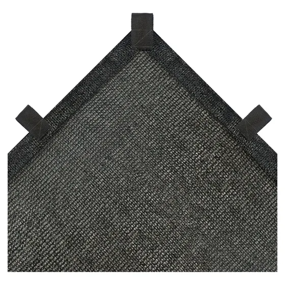 Tela Sombrite Lona Sombra Solar 80% 4x3 Bainha Alças Fortes