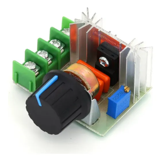 Dimmer Variador De Intensidad Luz/velocidad Motores 2000w