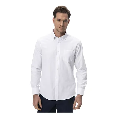 Camisa Hombre Oxford Blanco Fashion's Park