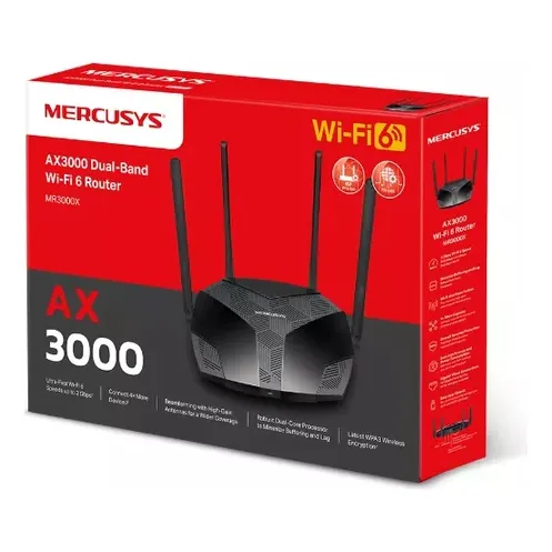 Router Ax3000 | Mr80x  | Wifi 6 | Mercusys