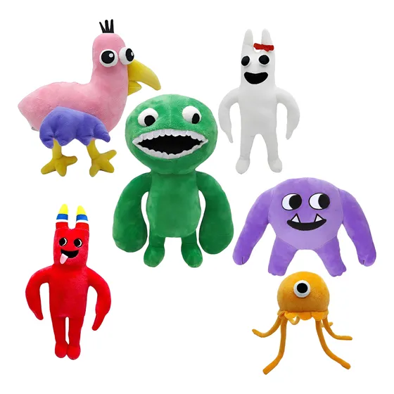 Garten Of Banban Roblox 6 Peluches Para Niños Juguete Felpa