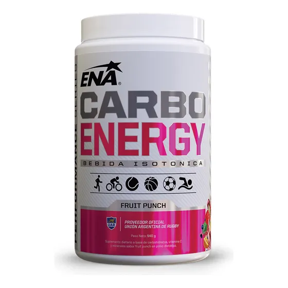 Carbo Energy 540grs Ena Sport Energía Pura + Rendimiento