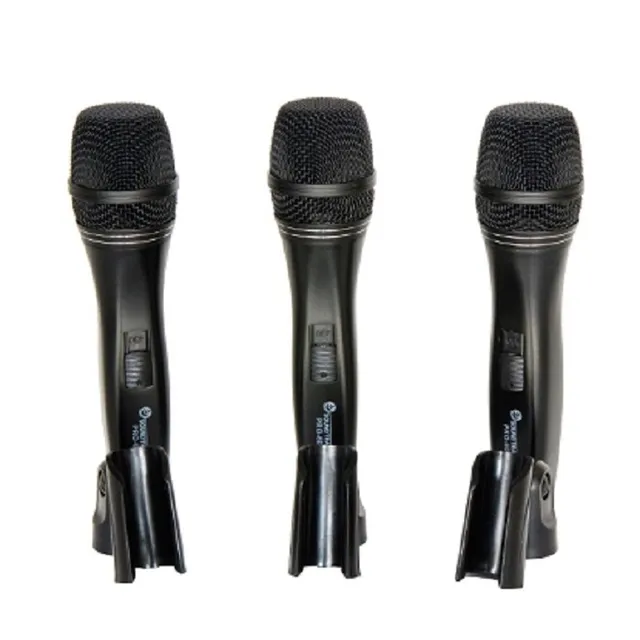 Microfonos Prof.dinamico Baja Impedancia  Pro600x3 Soun...