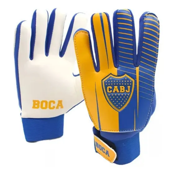 Guantes Arquero Boca Juniors Drb Infantiles Niño Chicos