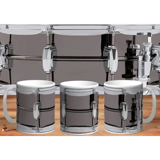 Taza De Ceramica Redoblante Instrumento Musical 05