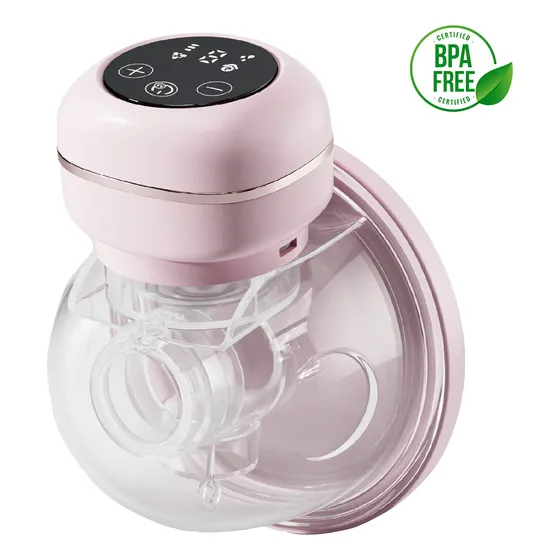 Extractor De Leche Eléctrico Portátil Manos Libre Sacaleche Anikids Color Rosa