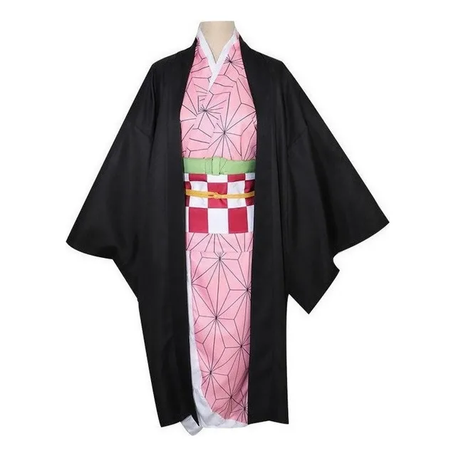 Yi Conjunto De Disfraz De Cosplay For Niños Kamado Nezuko