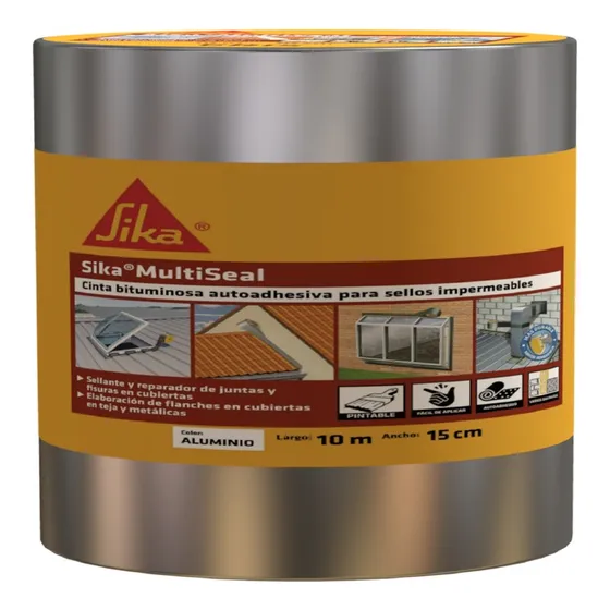 Sika Multiseal Cinta Para Sellos Impermeables 15 Cm Gris