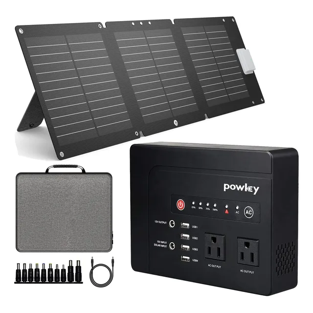 Powkey Generador Solar 200 W Estacion Energia Portatil 146