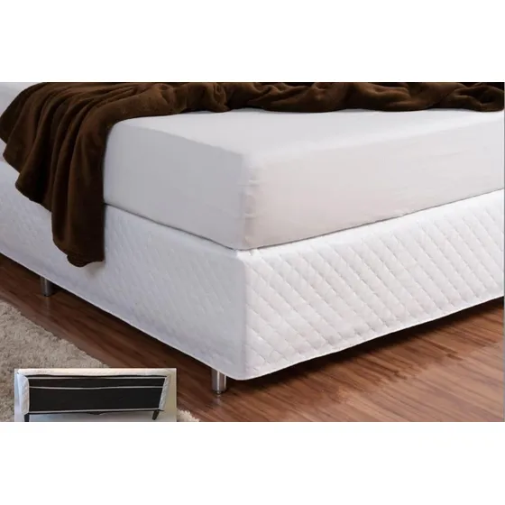 Saia Box Cama Solteiro Matelado Ultrassônico